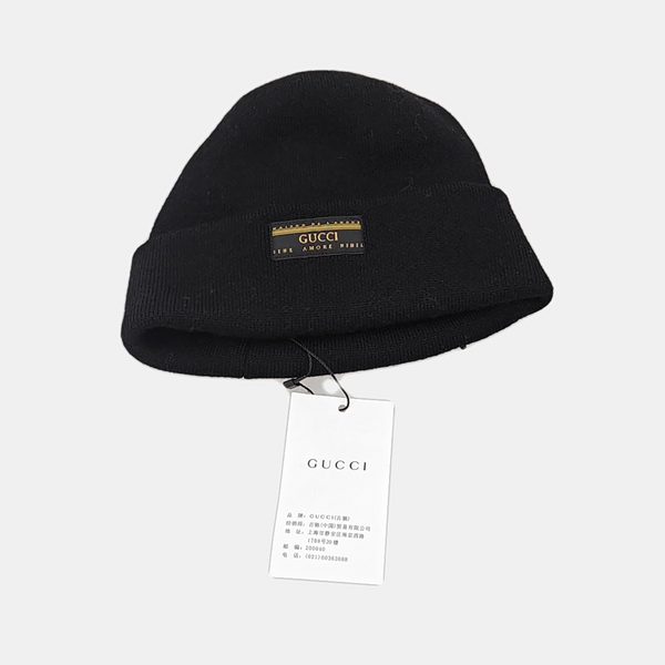 Wool Hat Black