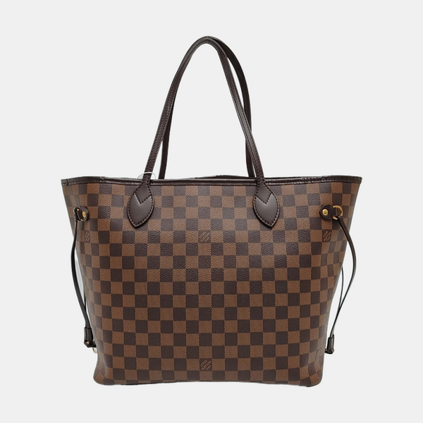 NEVERFULL MM Damier Ebene Coated Canvas Brown