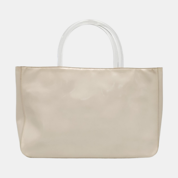 Calfskin Tote Bag Beige