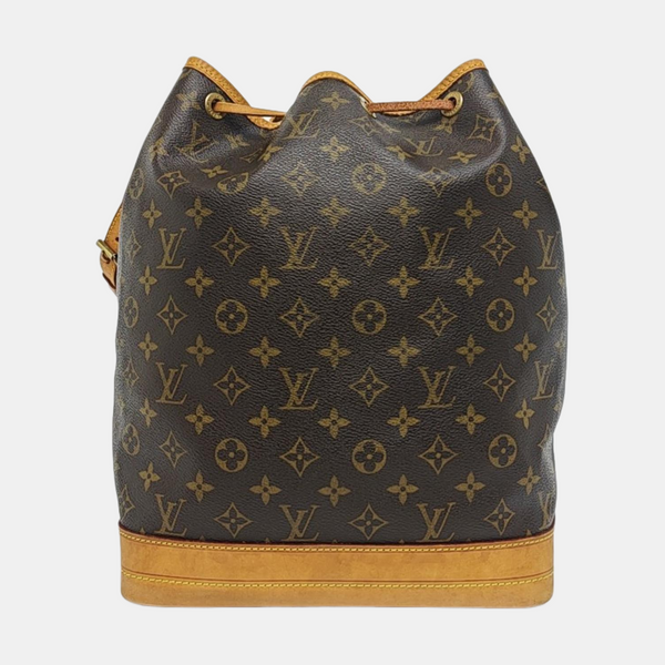 NOÉ GM Monogram Coated Canvas Brown