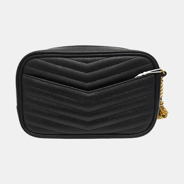 LOU Quilted Calfskin Black