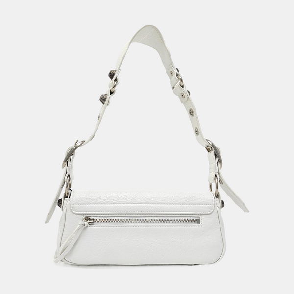 Le Cagole Mini Lambskin White