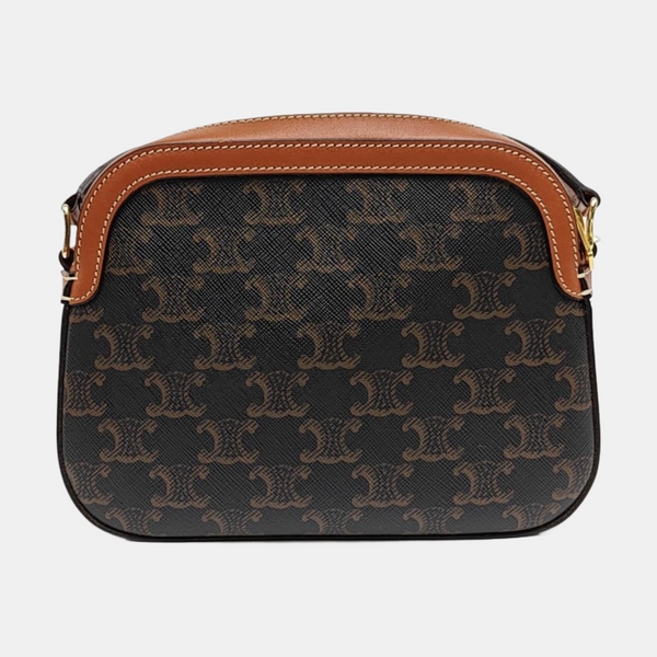 TRIOMPHE CANVAS Small Coated Canvas Black
