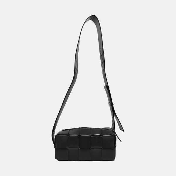 Brick Cassette Small Calfskin Black