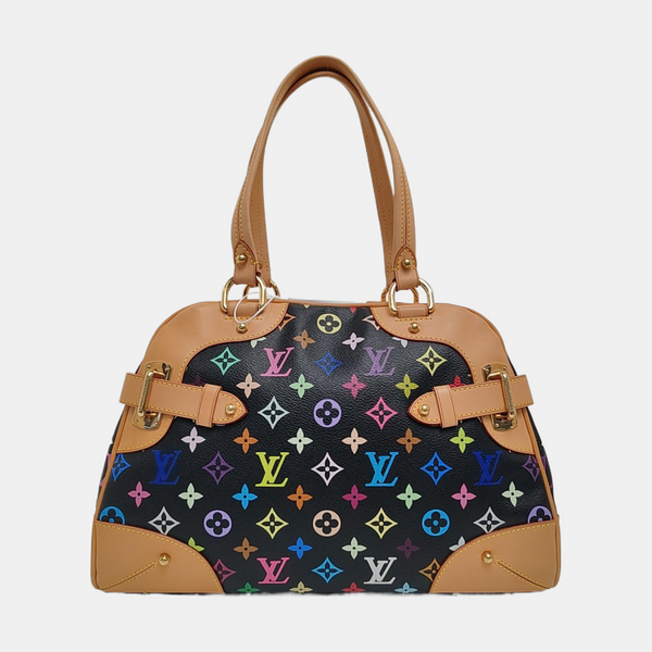 LV × TM CLAUDIA Monogram Coated Canvas Black