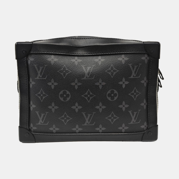 SOFT TRUNK Monogram Coated Canvas Black