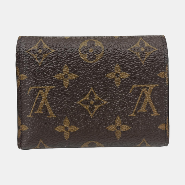 VICTORINE Monogram Coated Canvas Brown Wallet
