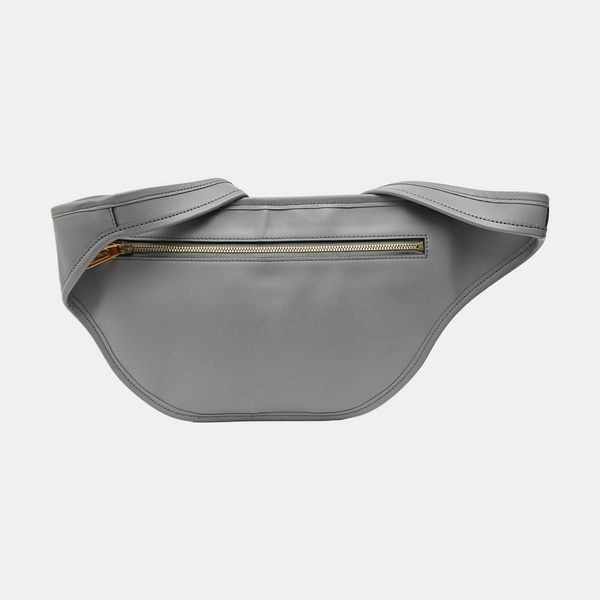 Calfskin Belt Bag Gray