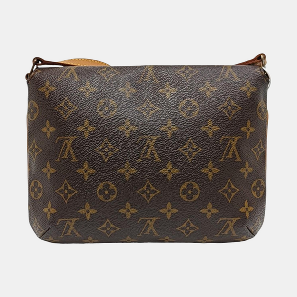 MUSETTE TANGO Monogram Coated Canvas Brown