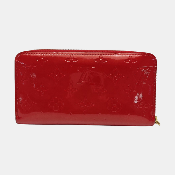 ZIPPY Patent Leather Red Wallet