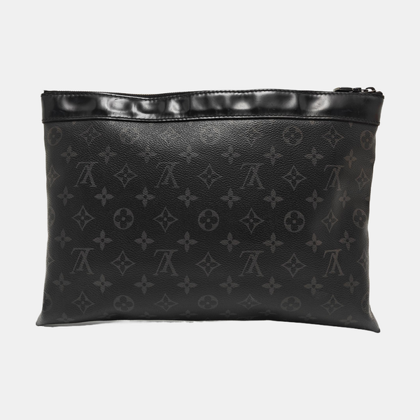 DISCOVERY Monogram Coated Canvas Black