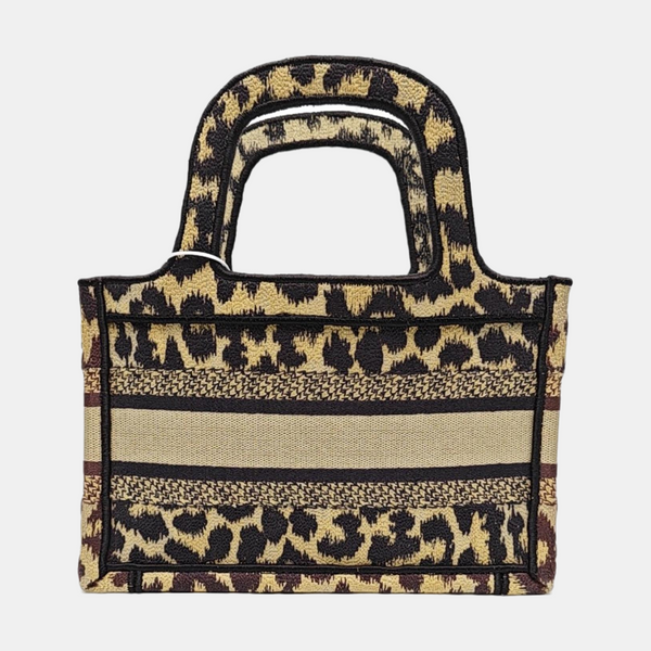 Book Tote Mini Fabric Yellow