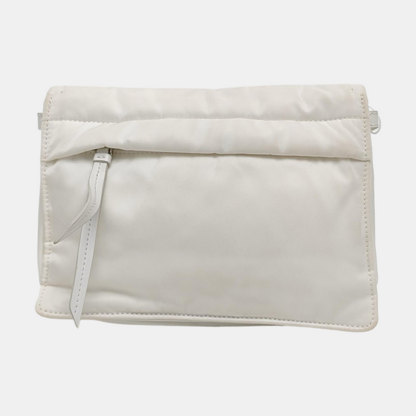 Invite Quilted Nylon White