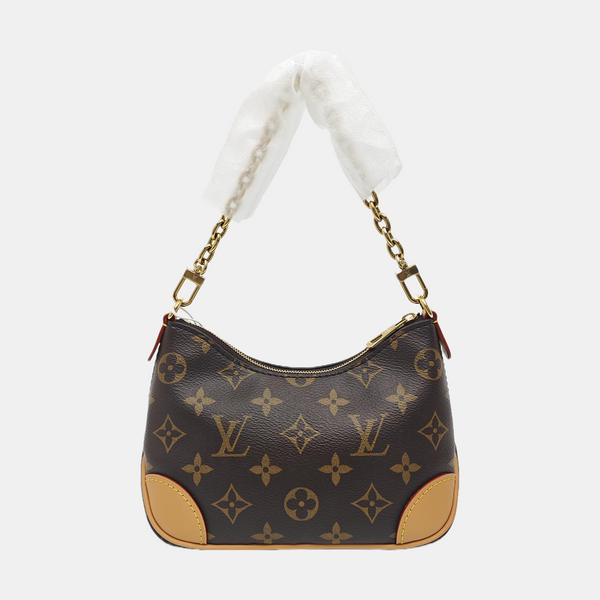 BOULOGNE Nano Monogram Coated Canvas Brown