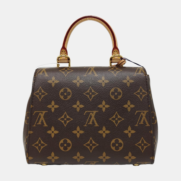 CLUNY 20 Monogram Coated Canvas Brown