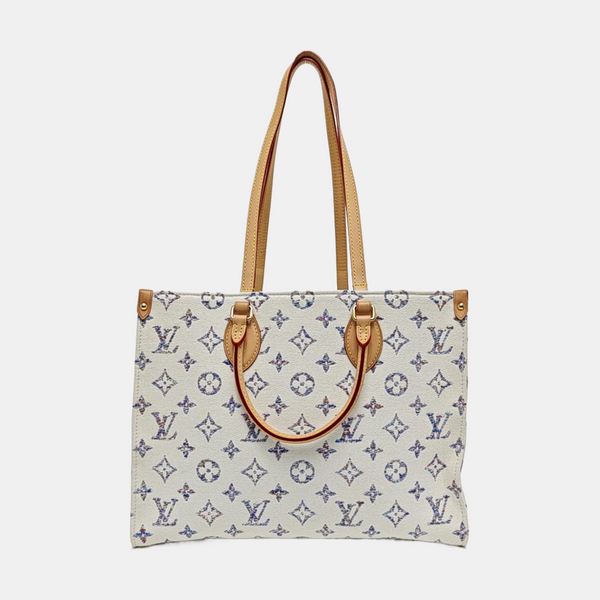 ONTHEGO MM Monogram Canvas White
