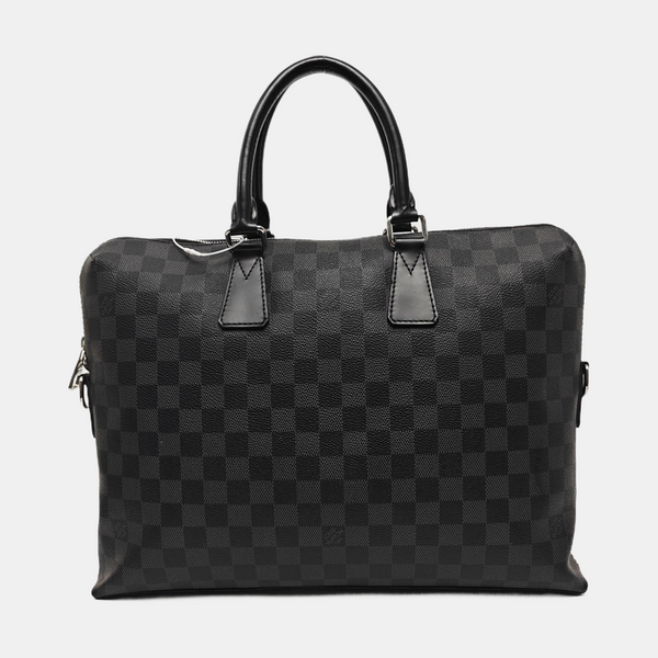 PORTE-DOCUMENTS Damier Graphite Coated Canvas Gray