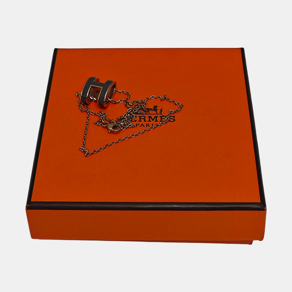 Pop H Metal Rose Gold Necklace