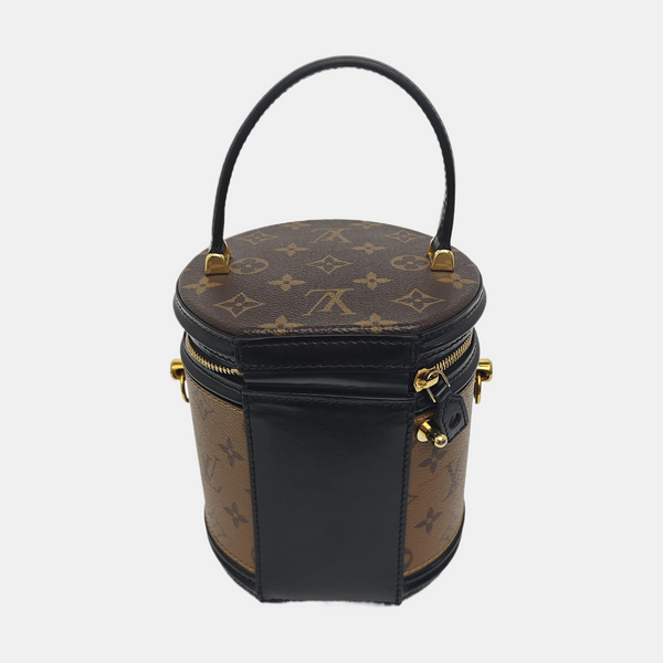 CANNES PM Monogram Coated Canvas Brown