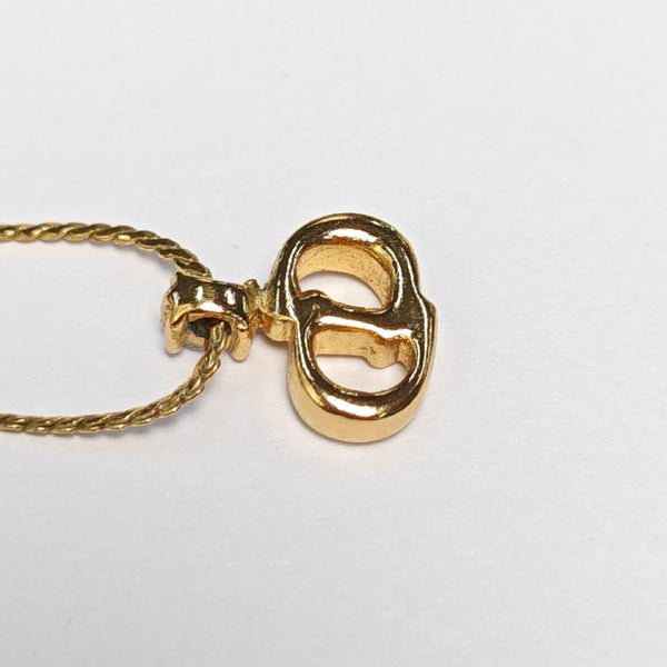 Petit CD Metal Gold Necklace