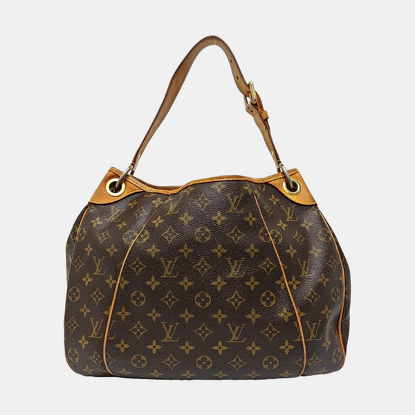 GALLIERA Monogram Coated Canvas Brown
