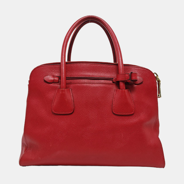 Calfskin Shoulder Bag Red