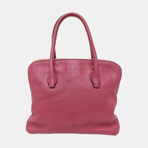Calfskin Shoulder Bag Pink