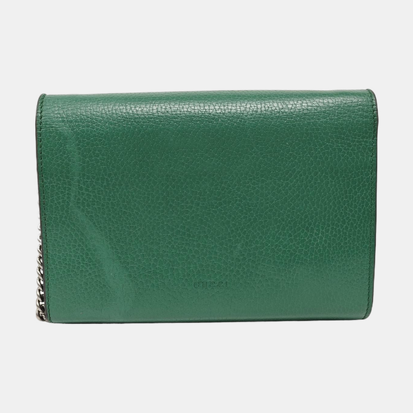 Authenticated pre-owned Dionysus Mini Calfskin Green - Shoulder Bag at Looply