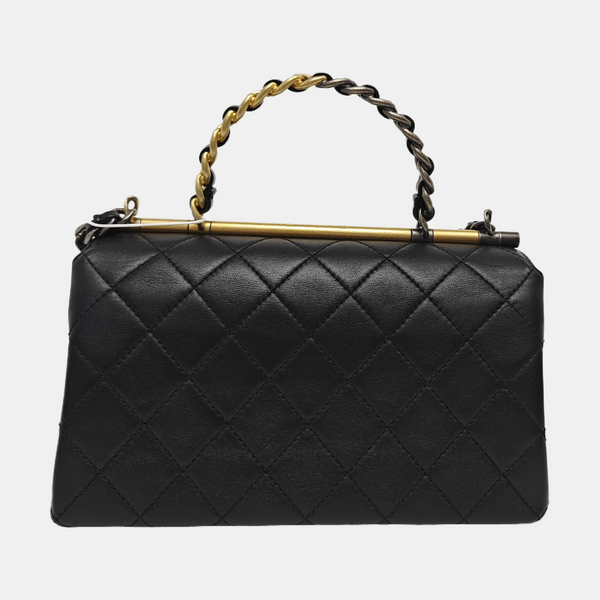 Quilted Lambskin Black