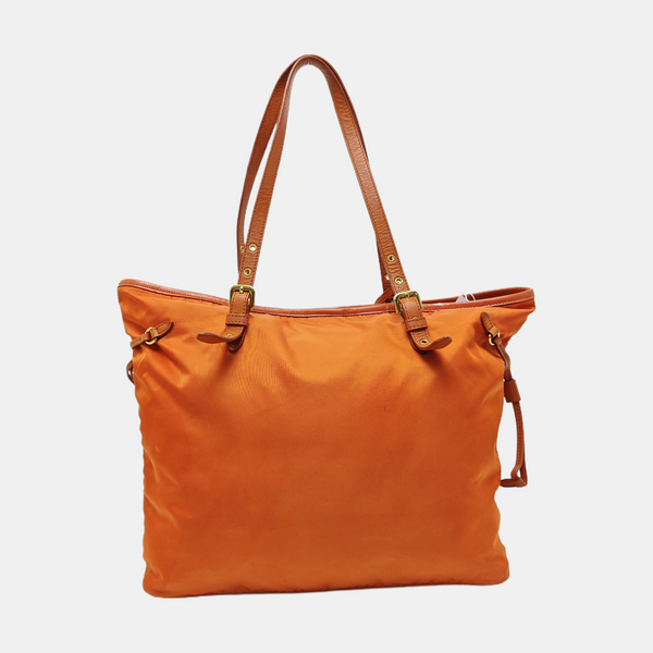 Nylon Tote Bag Orange