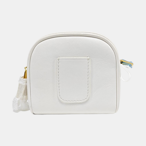 Cube Mini Calfskin White