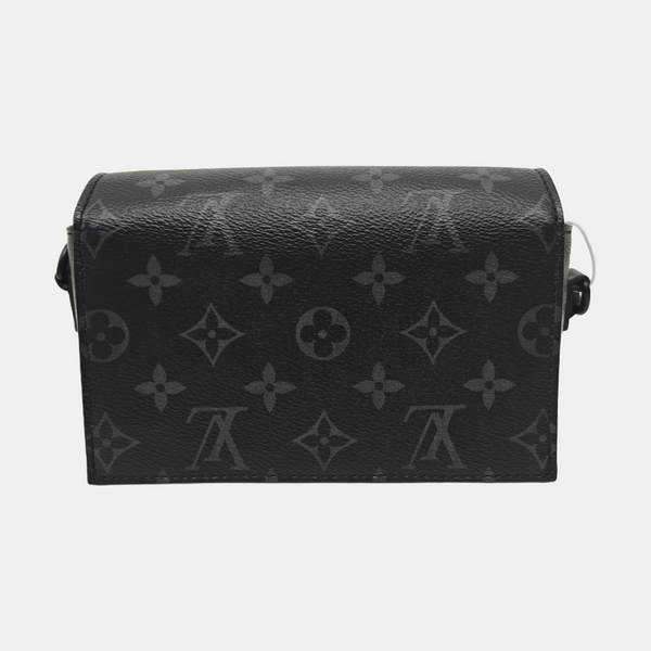 STEAMER Mini Monogram Coated Canvas Black