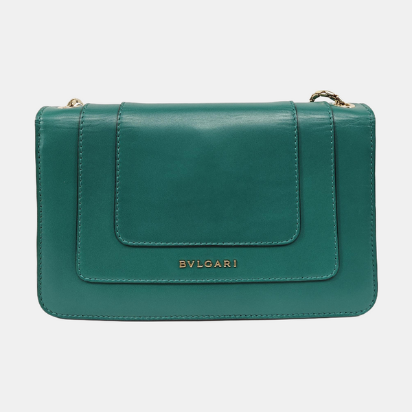 SERPENTI FOREVER Small Calfskin Green