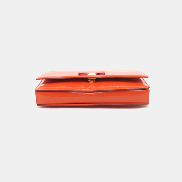 Ginny Patent Leather Orange