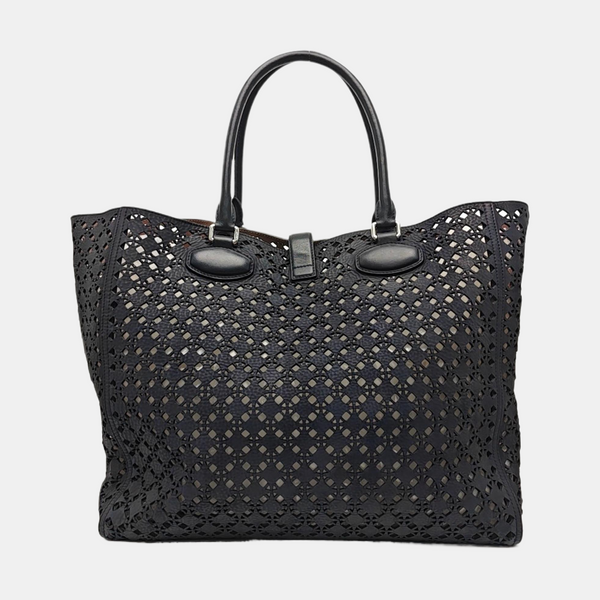 Calfskin Tote Bag Black