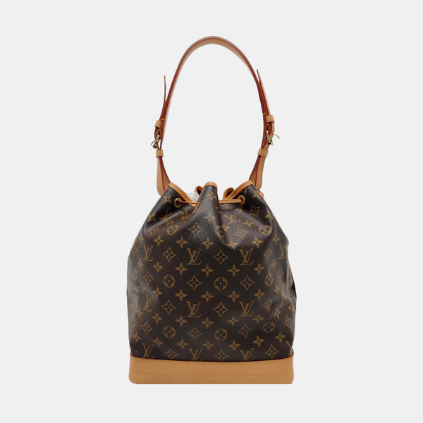 NOÉ GM Monogram Coated Canvas Brown
