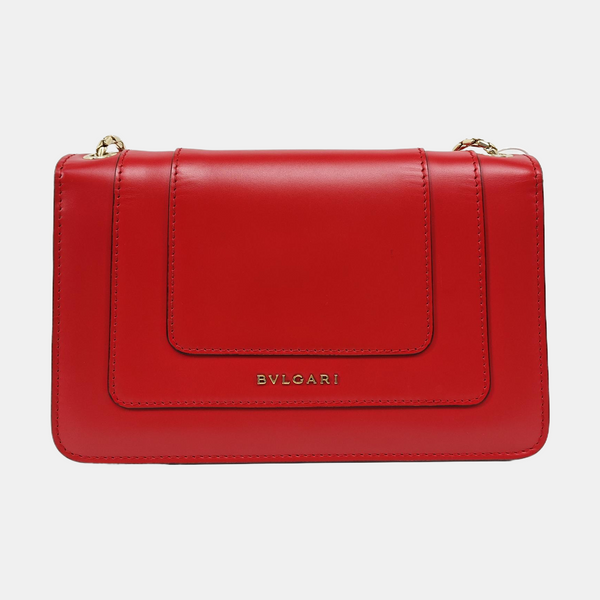 SERPENTI FOREVER Small Calfskin Red