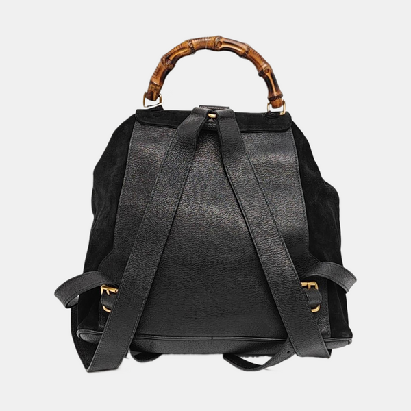 Bamboo 1947 Medium Suede Black