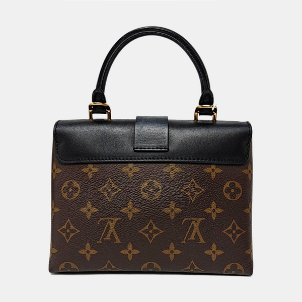 Authenticated pre-owned LOCKY BB Monogram Coated Canvas Brown - Shoulder Bag at Looply