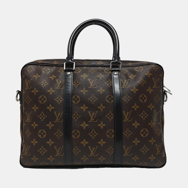 PORTE-DOCUMENTS PM Monogram Coated Canvas Brown