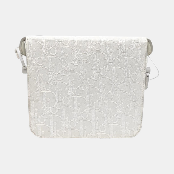 Calfskin Shoulder Bag White