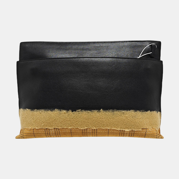 Quilted Suede Shoulder Bag Multicolor