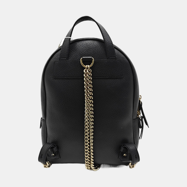 Calfskin Backpack Black