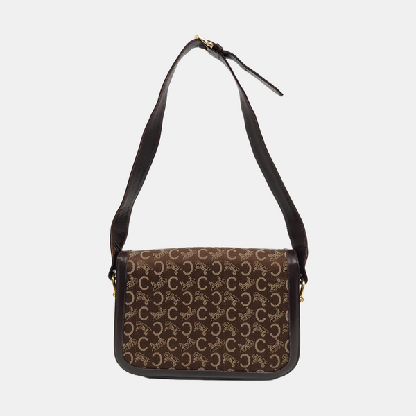 Canvas Shoulder Bag Brown