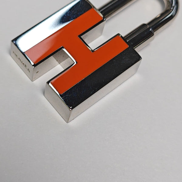 Metal Bag Charm Silver