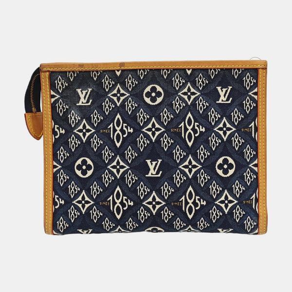 TOILLETTE 26 Monogram Fabric Blue