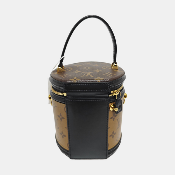 CANNES PM Monogram Coated Canvas Brown