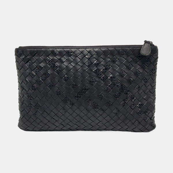 Lambskin Clutch Black