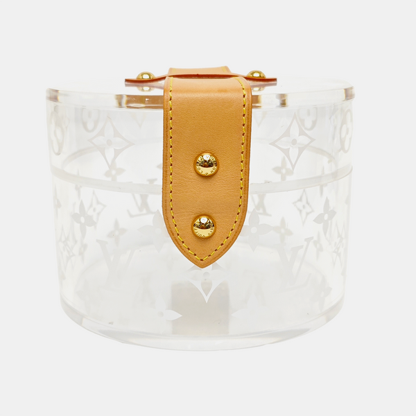 BOX SCOTT Monogram Plastic Clear