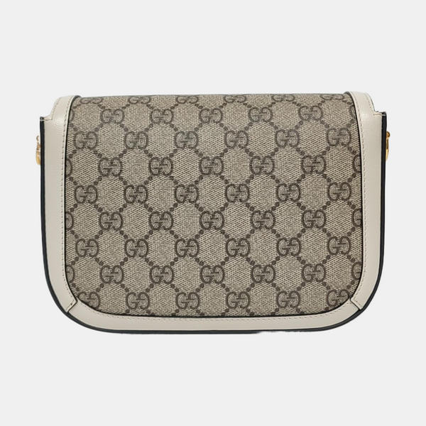Horsebit 1955 Mini Coated Canvas Beige